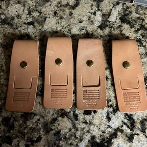 Bugatti Brand Leather beltdangle vintage leather